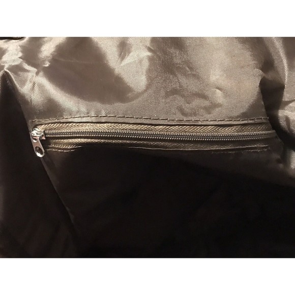 Penelope Ann Fill Her Up backpack brown multicolor polka dot adjustable straps - Picture 5 of 7